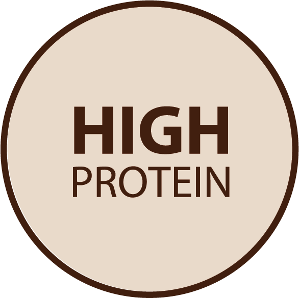 High in animal <br>proteins